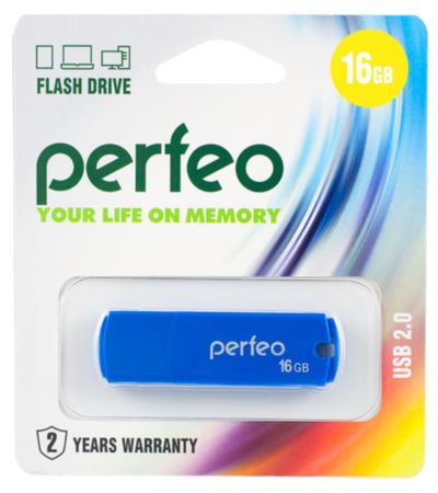 USB-флеш-накопитель PERFEO 16GB C05 Blue Perfeo