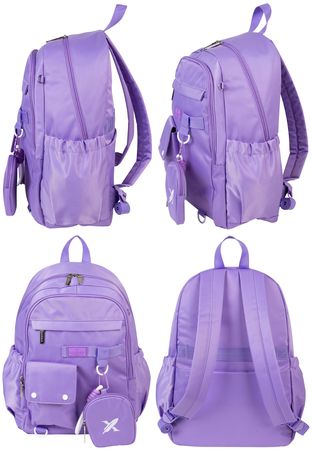 Рюкзак молодежный ERGONOMIC M18 "LIGHT VIOLET" 45х30х15 см LXBPM18-LV LOREX
