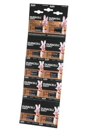 Элемент питания LR03 DURACELL (2x10)BL MN2400 отрывные