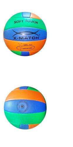 X-Match Мяч волейбольный (2 слоя PVC, камера резина, машинная сшивка) 57097, (Shantou City Chenghai District Huada Toys Co., Ltd)