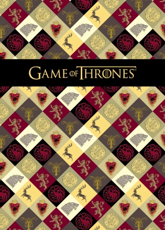 Бизнес-блокнот А4  80л клетка "Игра престолов- (Game of Thrones)" 5-цв. блок (072117) 26400 Хатбер