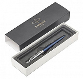 Ручка шариковая PARKER "Jotter Core" K63 Royal Blue CT M синие чернила, подарочная коробка CW1953186 (1829136)